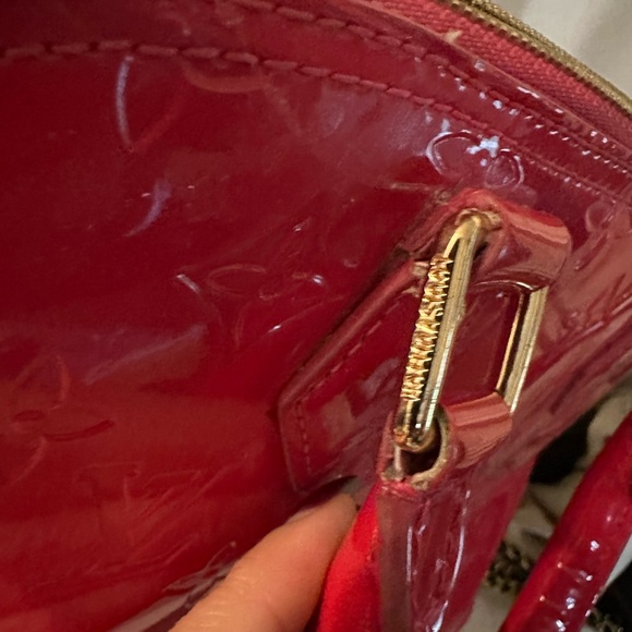 Red Louis Vuitton bag - Picture 12 of 13